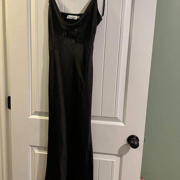 Black Maxi Dress, Size 6 - Picture 1 of 3